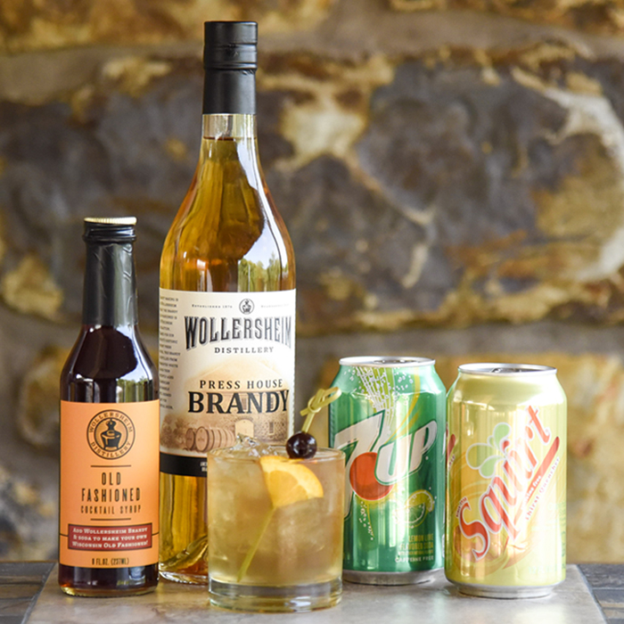 Brandy Old Fashioned Kitpick up only Wollersheim Winery, Distillery & Bistro