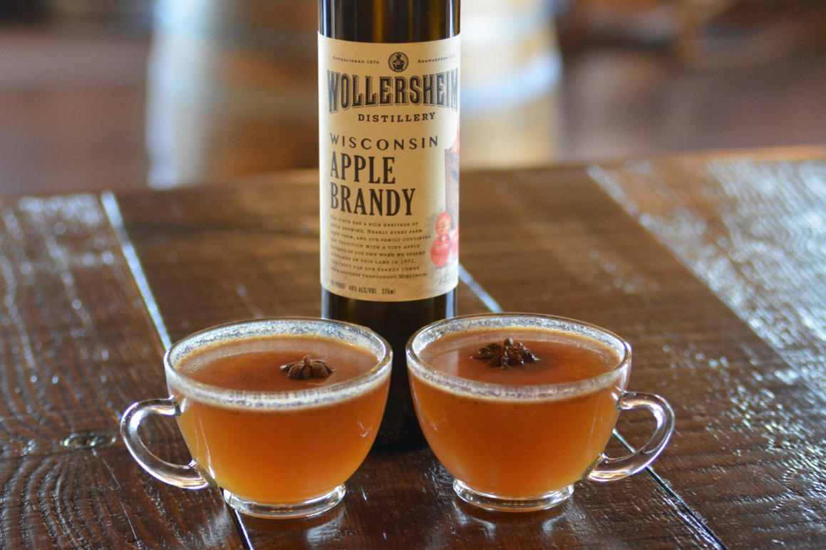 Mixology Monday Hot Buttered Brandy Cider Wollersheim Winery