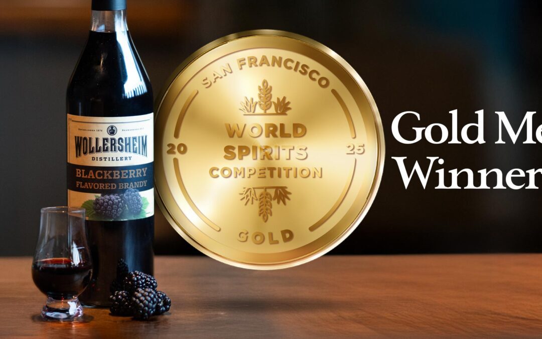 Blackberry Brandy Brings Home Gold