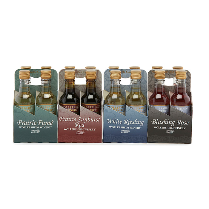 Mini 4 Packs Wollersheim Winery & Wollersheim Distillery