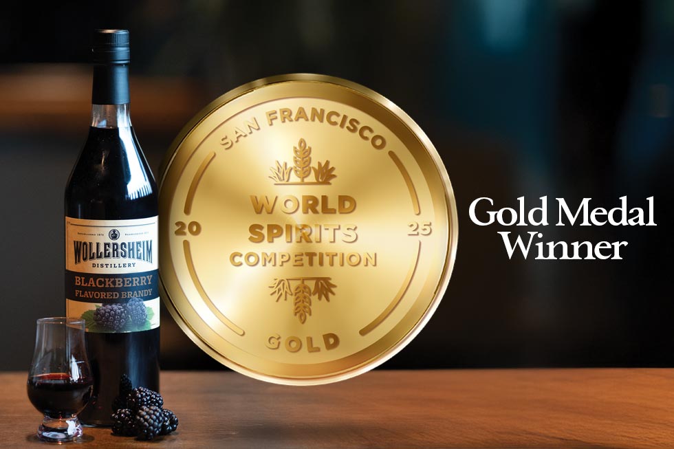 Blackberry Brandy Brings Home Gold