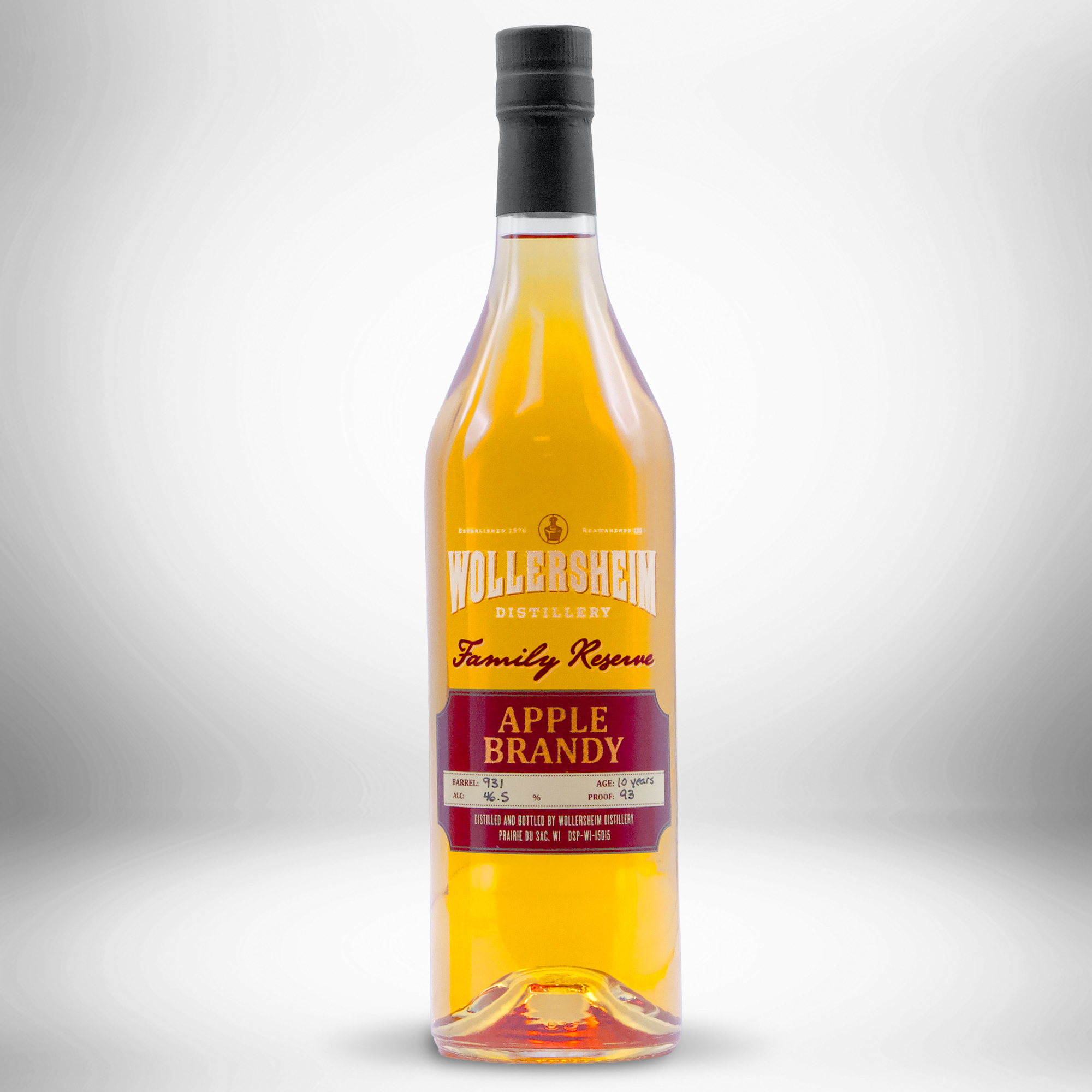 Wollersheim Distillery, Family Reserve Apple Brandy Wollersheim Distillery, Family Reserve Apple Brandy