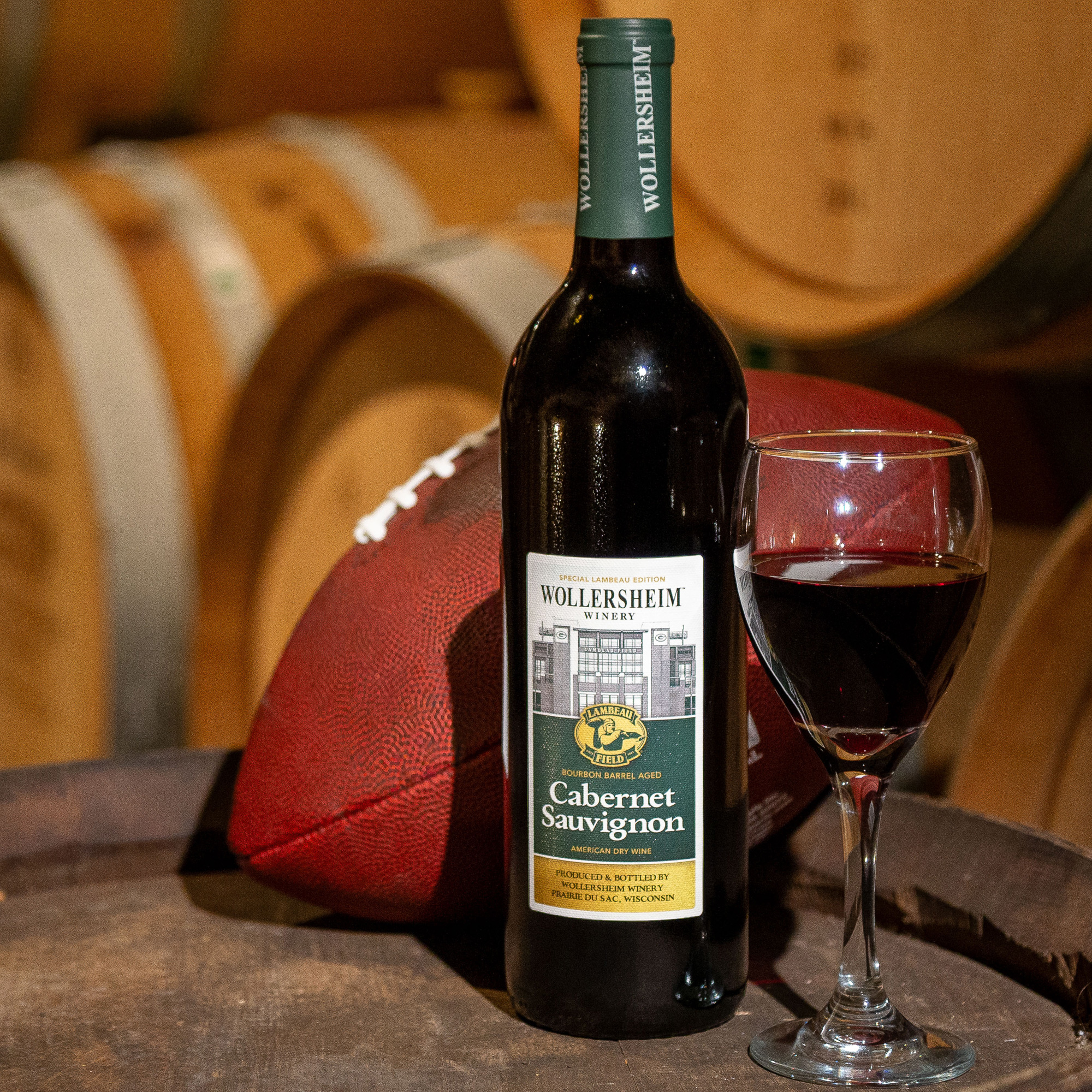 Wollersheim Winery, Lambeau Field, Barrel Aged Cabernet Sauvignon Wollersheim Winery, Lambeau Field, Barrel Aged Cabernet Sauvignon